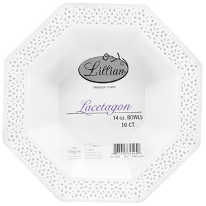 Lacetagon Pearl Elegant Plastics