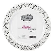 Load image into Gallery viewer, 10.25 in Plate / Silver