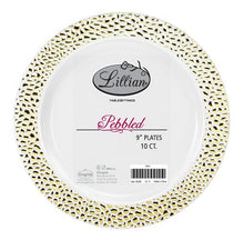 Load image into Gallery viewer, 9 in Plate / Yellow Gold